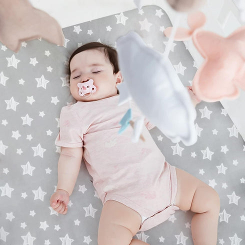 4 Pack Set, Crib Sheets & Waterproof Crib Mattress Protector for Boys Viscose, Waterproof Crib Sheets Mattress Pad