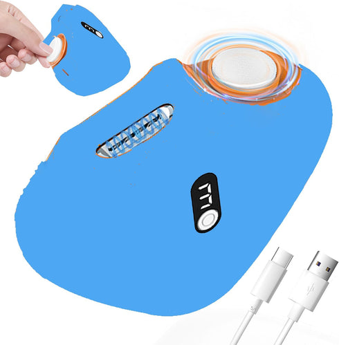 JUNZUP Electric Nail Clipper, 3 Speeds Electric Nail Trimmer of LED Light, Baby