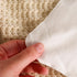 25 Pack, 100% Reusable Baby Wipes, Washable Cloth Wipes per Cotton, Soft and Gentle for Baby's Skin, by Nora's Nursery