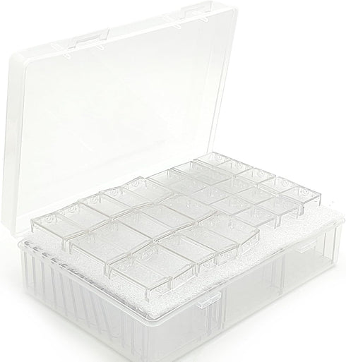 ZHX 72PCS Clear Transparent Window House Building Brick Toy - Classic Flat Plates Pieces Compatible with Major Brands