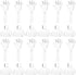 ZCYSRLQIN 24 Pcs Hand Clappers and Metal Cowbells Noise Makers Cheering Clappers Cow