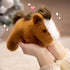 7.8" PEACH CAT Horse Stuffed Animal Cute Plushies Small Plush Toys Gifts for Kids Brown