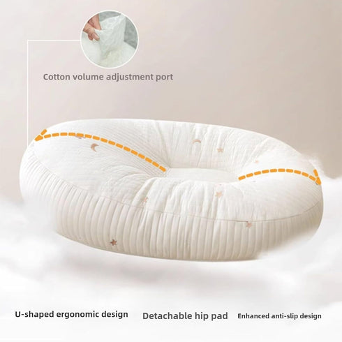 EFELIM 23.6x29.5inch) Large Nest Pillow with Cotton Cover, Skin Friendly Lounger Pillow Multifunctional Soft Floor