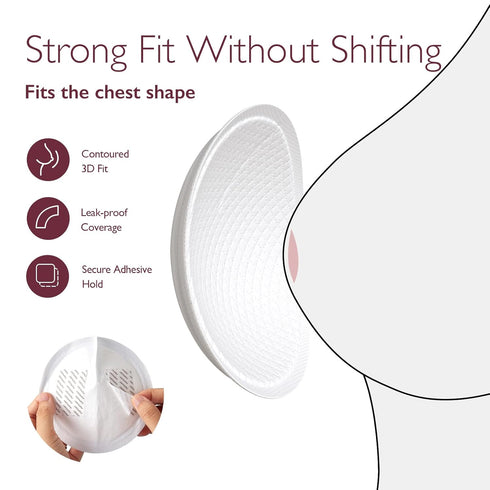 Momcozy Packaged (200 Count) Ultra-Thin Disposable Nursing Pads, Ultra-Absorbent and Breathable Portable Breast Pads