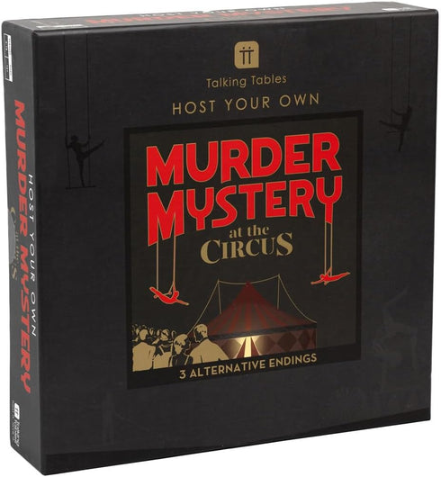 Talking Tables Circus Murder Mystery Game for Home, Host Your Own Games Night and Solve The Crime
