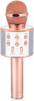 Wireless Bluetooth Karaoke Microphone - Popular Toys for Kids Age 5-12, Best Gifts for Boys & Girls, Champagne