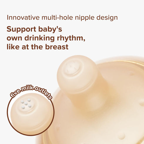 Nipple(3-7 Nipple(3 Set Thyseed Anti-Colic Bottle with Months)+ Months)