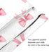 Haskirky 2 Pink Bows Ribbons Pcs Cloth Diaper Wet Dry Bags,Waterproof and Washable Bag for Travel Reusable Wet Bag