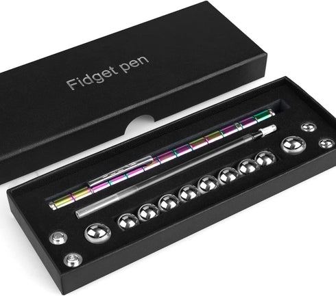 8-12 boncty Fidget Pen, Decompression Magnetic Toy Pen, Gift for Teenage Boys, Best Gift for Years Old, Novelty Toy