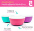 4 Pack Elk and Friends Stainless Steel Bowls + Silicone Sleeve and Storage Lid | Baby, Toddler, Kids | Cereal & Snack