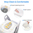 Primlect 2 1 Potty Training Seat, Upgrade Ultra-Stable Toddler Toilet Seat for Kids Boys Girls, in Potty Training
