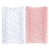4 Pack, 32"x16" Cozy 4-Pack Changing Pad Cover for Girls Lovely Print Soft Unisex Diaper Change Table Sheets, Fit