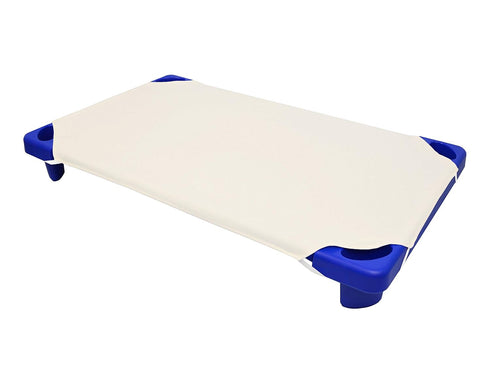 American Baby Company 100% Natural Cotton Percale Toddler Cot Sheet - 23" x 40", Soft & Breathable for Daycare (Cream)