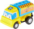 12 Pack Set, Set Funcorn Toys Pull Back Car, Assorted Mini Plastic Vehicle Pull Back Truck and Car Toys for Boys Kids