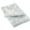 NTBAY 3 Layer Toddler Blanket, Muslin Cotton Jacquard, Lightweight Thermal Baby Blanket, 30"x40", Grey Star, Super Soft