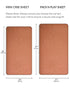 Pack 39"x27"x3", Pack and Play Sheets for Baby Boys and Girls Neutral Muslin Cotton N Play Mattresses Sheet with Boho