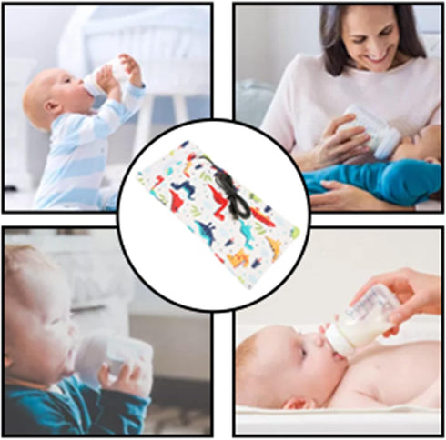 GOTOTOP Portable Baby Bottle Warmer Case for On the Go, USB Heated Bottle Pouch for Car and Travel, Insulated Milk
