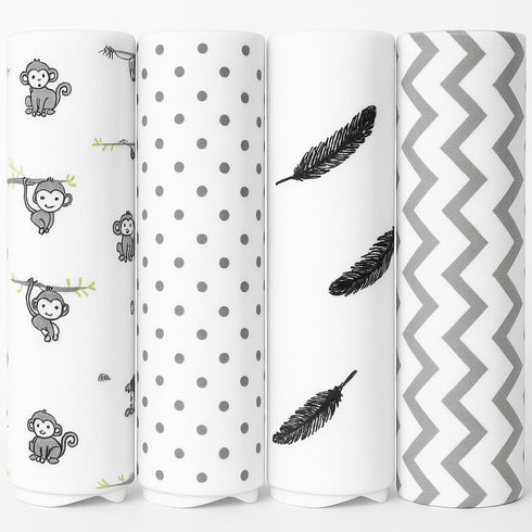 100% Muslin Swaddle Blankets,Baby Swaddling Blankets for New Born, Baby Receiving Blankets