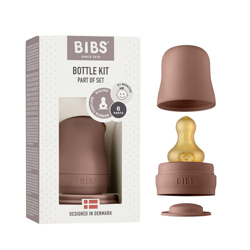 BIBS Baby Bottle Kit | BPA Free Natural Rubber | Made in