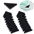 UoYu 20 Pcs Corner Protectors, Shape Triple-cornered Glass Table Corner Protector Cushion, 6mm x 50mm