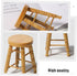 ERINGOGO 8 Pcs Dollhouse Stool - 1:12 Miniature Round Stool Dollhouse Round Stool & Bar Counter Chair Ornament
