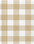 J JOYSAY Khaki Buffalo Plaid Check Fitted Crib Sheet for Boys Girls Baby Crib