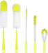 KELINFONG 5 Pack Bottle Brushes, 16 Inch Long Handle Bottle Brushes for Cleaning,Straw