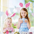 WODMAZ 12 Pcs Prefilled Easter Eggs with Bouquet Building Blocks, Surprise Flower Toys Set for Kids Easter Basket
