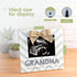 Pearhead Grandma Pregnancy Announcement Sonogram Picture Frame - Ultrasound Photo Frame for New Grandparents, 4x5