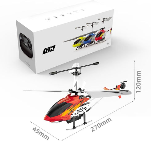 U12 2 Cheerwing Remote Control Helicopter with Altitude Hold, Mini RC Helicopter for Adults Kids, One Key take