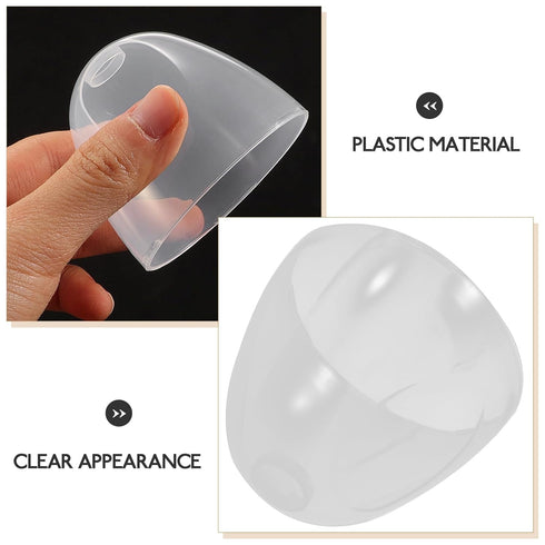 3 Pack 2.44X2.44X2.16In Baby Bottle Caps Replacement Compatible with Pigeon Milk Bottle Lids Leak-Proof Feeding Bottles