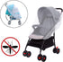 Mosquito Net for Stroller Universal Full Cover Baby Mosquito Netting for Strollers Car Seat Jogger Bassinets Cradles Portable Baby Mesh Netting Durable Toddler Stroller Canopy Mosquito Net Cover