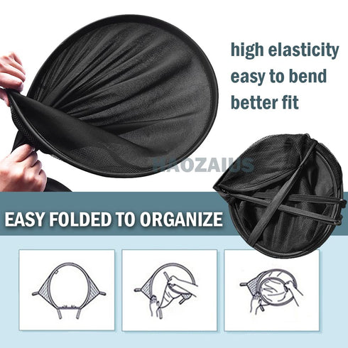 generic Universal Stroller Sun Cover UV Protection Baby Stroller Sun Shade Buggy Pram Sun Rain Shade Blackout Blind