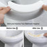 NIVERCE 10 10, Pieces Pee Guard for Toilet Seat, Toilet Splash Guards, Disposable Potty Training Splash Guard for Adult