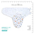 Bubble Bear Baby Boy Girl Swaddle Blankets, 3-6 Months, Hypoallergenic Adjustable Sleep Sacks, 3 Pack with Cute Patterns