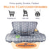 RHYDEER Universal Baby Shopping Cart Cover - Grey Arrow Design