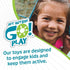Get Outside Go! Easy Catch Ball & Glove Set by Toysmith for Outdoor Play