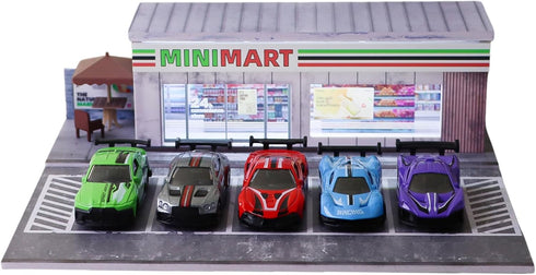 ZAWALUD 1/64 Model Car Display Shop Case for Adults, Premium in-House-Design Scale Diecast