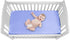 2 Pack Satin Soft Crib Sheet for Baby with Sensitive Hair Silky Baby Mattress Sheet Blue and Green Unisex 52’’x28’’x8’’ Fitted Sheets by GUNTAIL