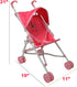 Unicorn Baby Doll Accessories - Pretend Play Kids Toys for Travel (Doll Stroller)