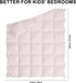 41x48in zzlamb Toddler Comforter Baby Down Blanket, Lightweight & Breathable Small Crib Quilt All Season Duvet Insert