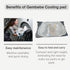 Universal Ice Cushion for Baby Stroller & Car Seat - Cooling Pad Liner, Qmax 0.35 for Hot Summer