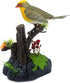 Tipmant Cute Electronic Pets Simulation Sparrow Bird, Move Chirp Pen Holders, Office Home Decor Ornament