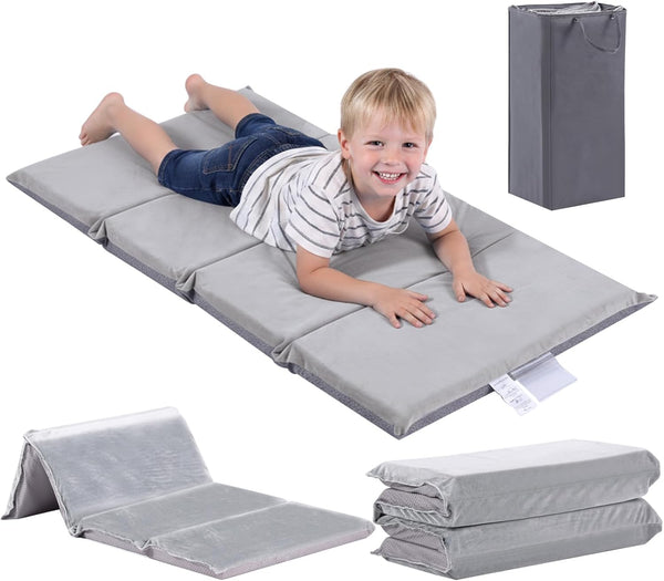 Tiita Kids Nap Mat, Foldable Play Mat, Sleeping Pad