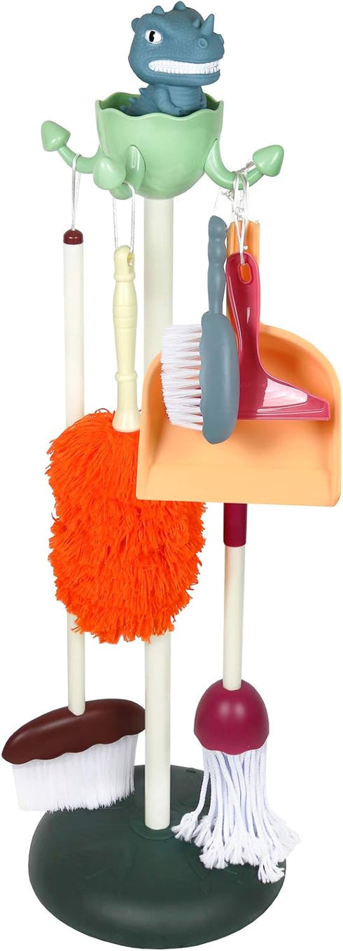 Toddler Cleaning Set for Kids, Pretend Play Cleaning Toy with Broom, Mop,