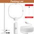 Pyfhy 10FT Baby Monitor Charger Mount Compatible with Nanit Pro Baby Monitor, Clip Clamp Mount with Fully Enclosed