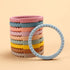 Socub Silicone Baby Teether Toy - 4 Pack BPA Free Soft Teether Bracelets for 3+ Month Babies