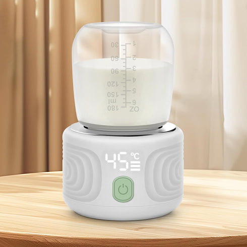 Maypott Baby Bottle Warmer, Portable 3 Minutes Fast Milk Warmer for Travel with