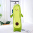MMTTAO Long Avocado Stuffed Animal, 22 Inch Plushies Squishy Snuggle Toy, Kawaii Food Shaped Hugging Pillow for Kids