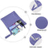 Haskirky 2 Charming Blue Pcs Cloth Diaper Wet Dry Bags,Waterproof and Washable Bag for Travel Reusable Wet Bag for Baby